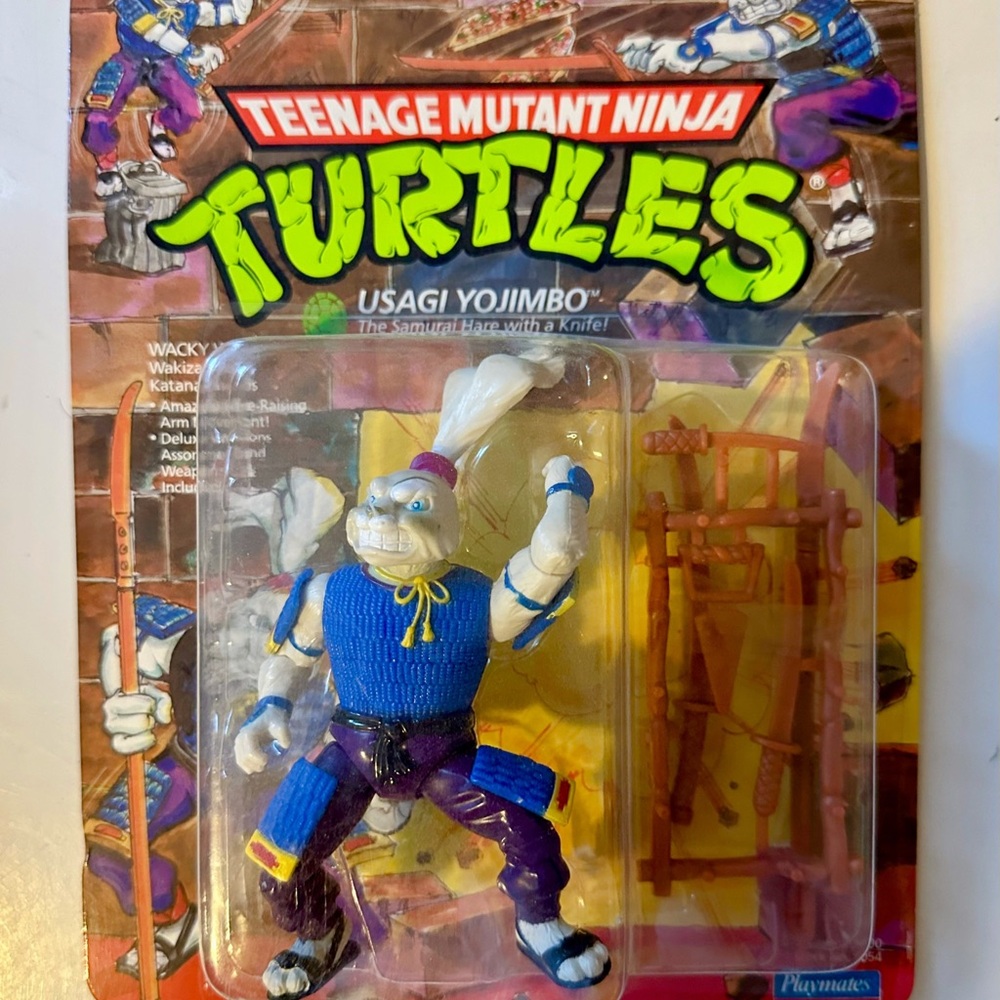 1989 Unpunched Usagi Yojimbo action figure. Perfect for a collector!